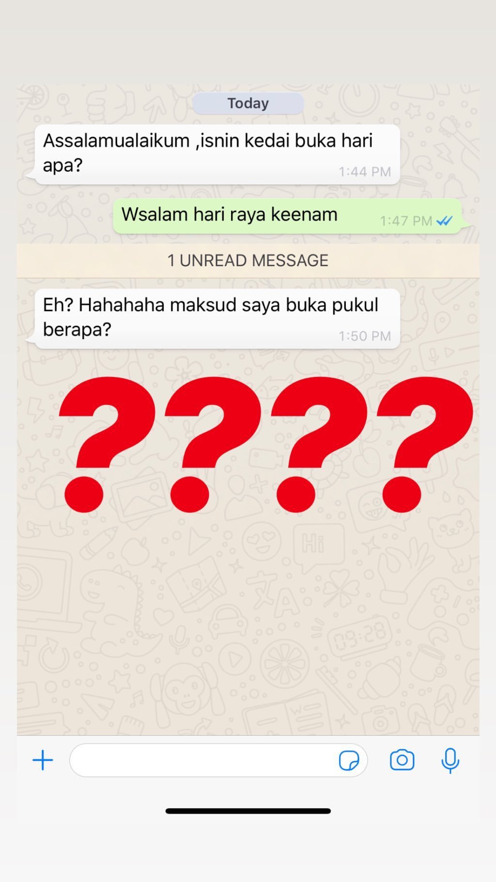 Twitter/Pojoo_ 'Hari-hari pun ada'